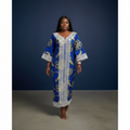 African print dress