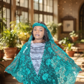 African lace dress
