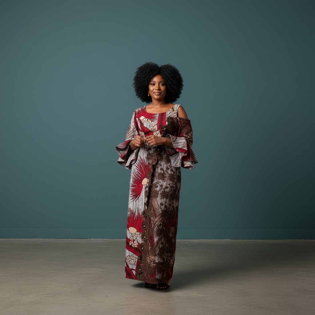 Afrecant print dress