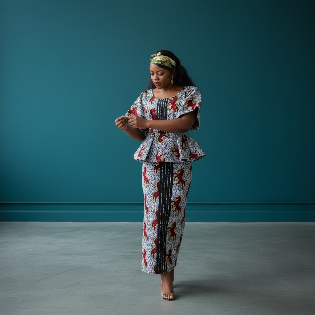 Two pieces African print