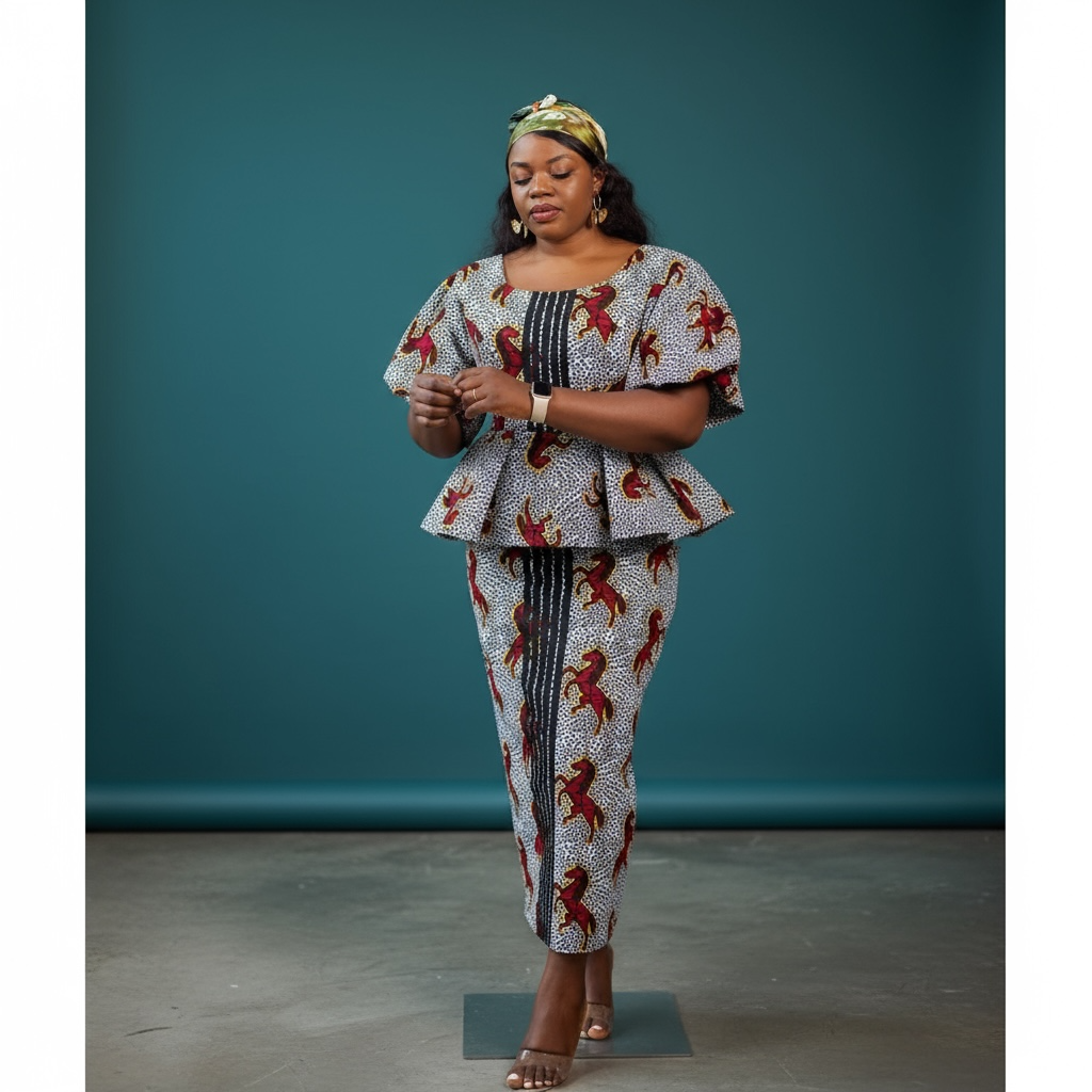 Two pieces African print
