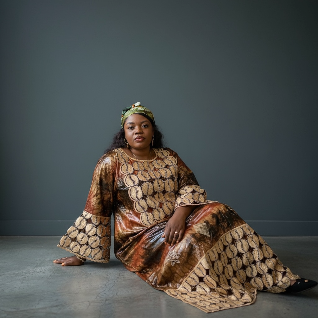 Bazin riche dress