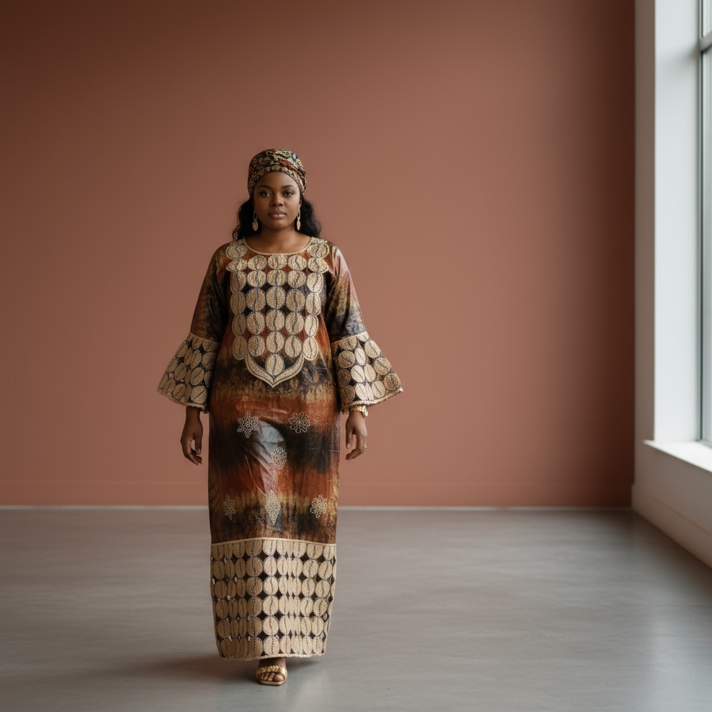 Bazin riche dress