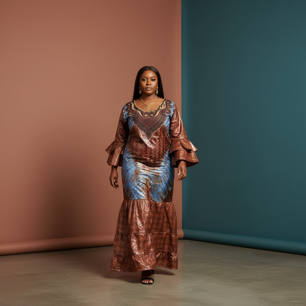 Bazin riche dress