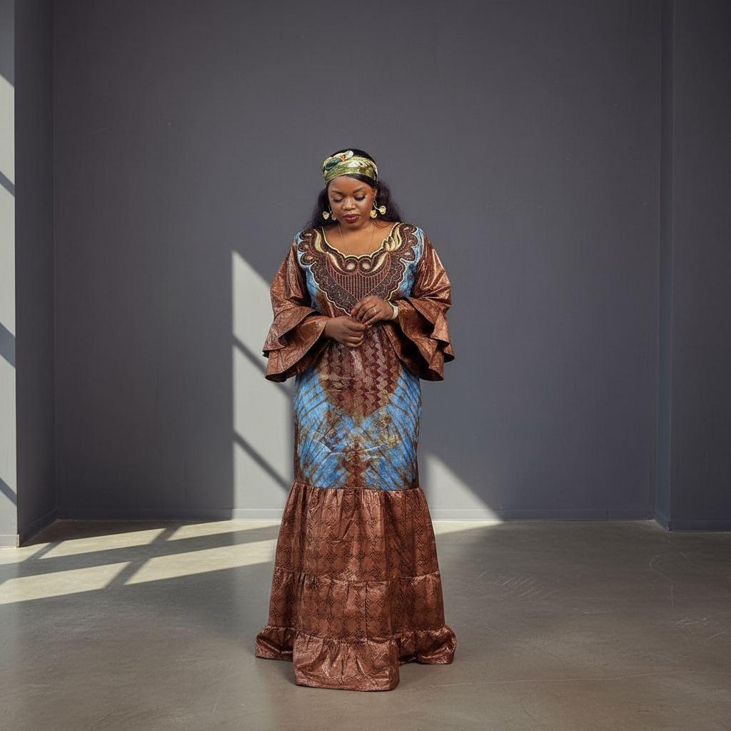 Bazin riche dress