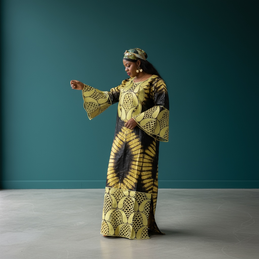 Bazin riche dress