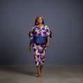 Two piece African print Blouse/Skirt