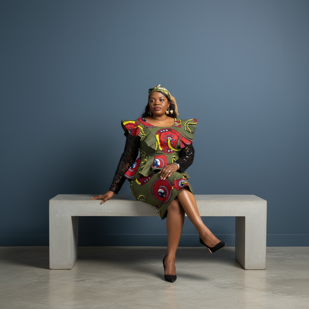 Two pice African blouse/Skirt